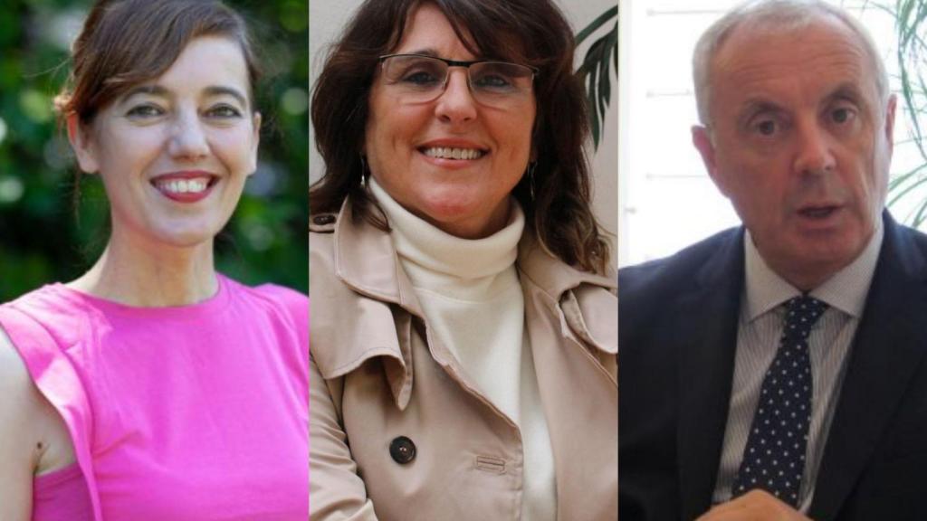 Marta Lois, Isabel Faraldo y Pachi Vázquez