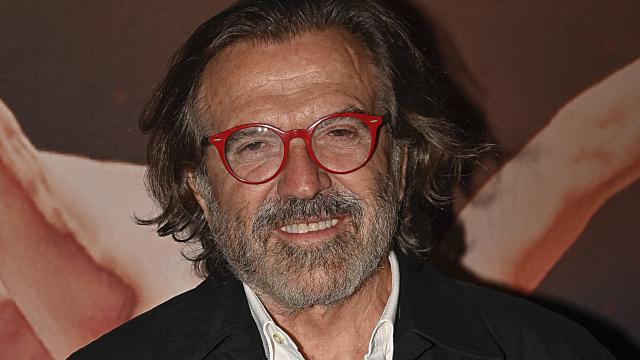 El presentador Pepe Navarro en un acto público en Madrid, en marzo de 2023.