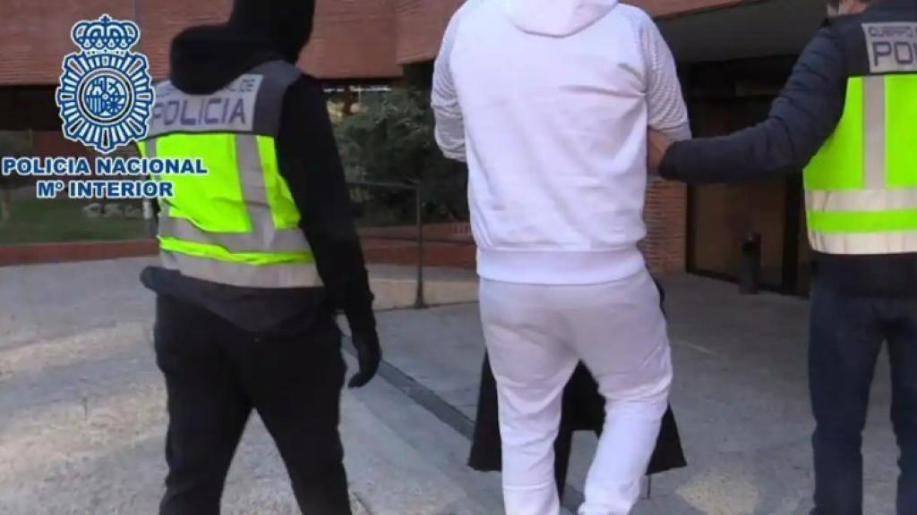 Detención del 'Gordo Maya' en abril de 2023.