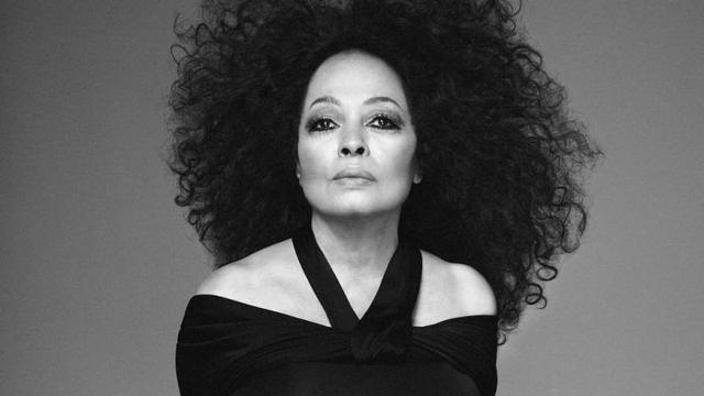 Diana Ross, en la campaña de Saint Laurent.