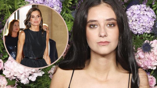 La 'influencer', en un montaje de Magas.