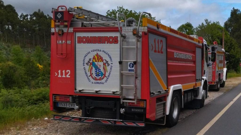 Imagen de archivo de un camión de los Bomberos.