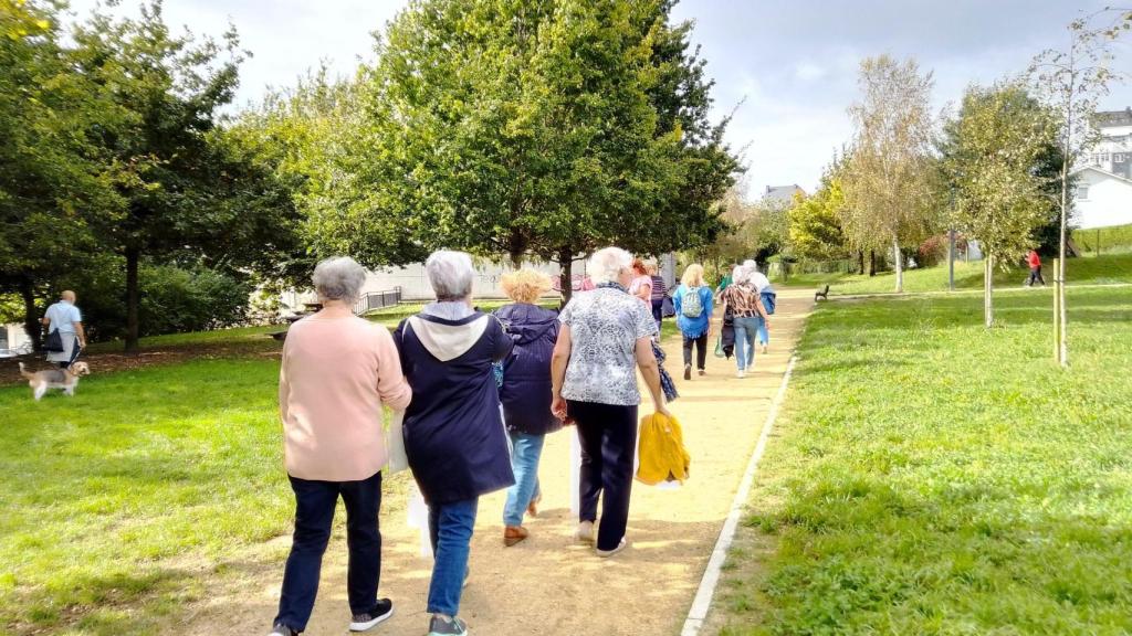 Más de 40 mayores por sesión en el plan de envejecimiento saludable Activándote !!! de Ferrol