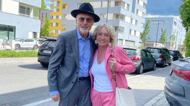 Franz Beckenbauer y su última mujer, Heidi Beckenbauer.