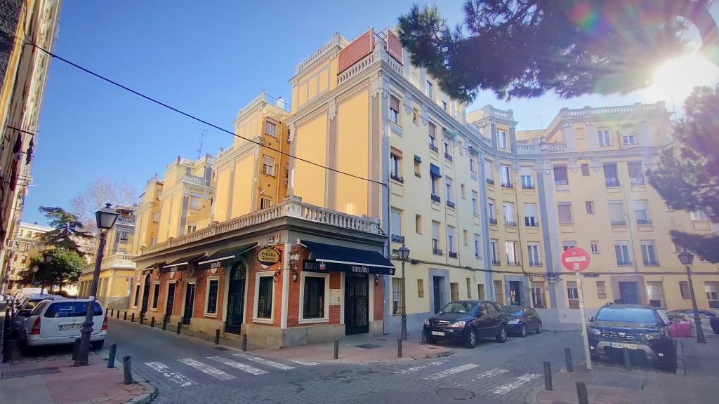 El cruce de las calles San Daniel y Alejandro Saint Aubin.