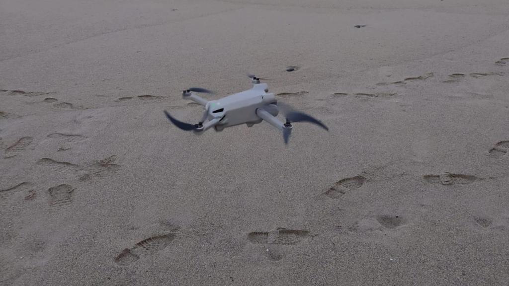 Un dron permitirá a Arteixo (A Coruña) localizar las zonas con mayor acumulación de pellets