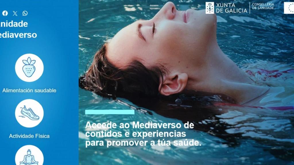 ‘Sanidade Mediaverso’: La plataforma gallega online para promover estilos de vida saludables