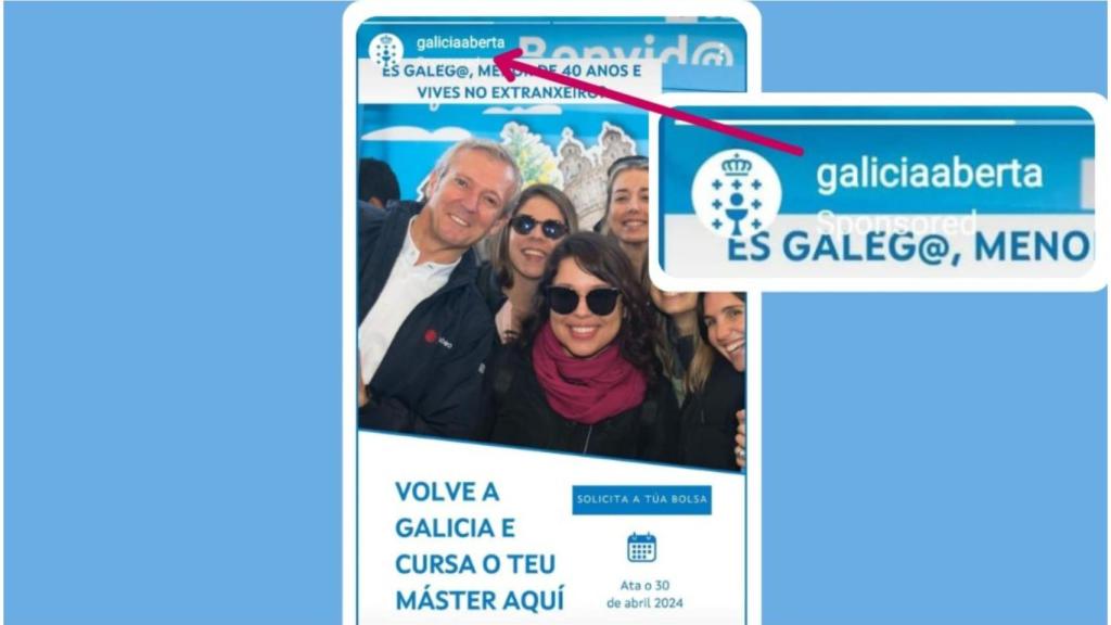 Publicación que han denunciado los nacionalistas