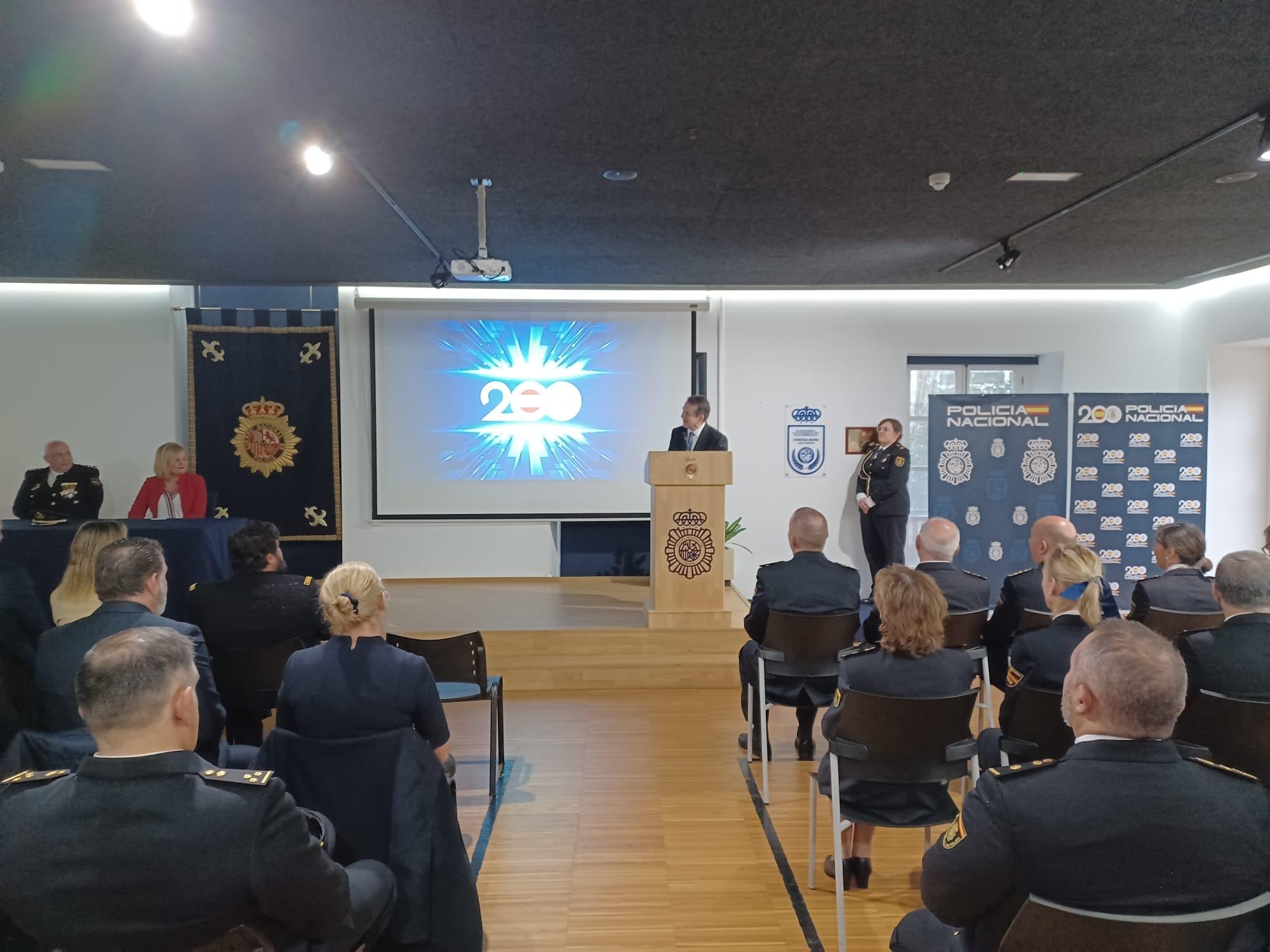 Acto de la Policía Nacional en Vigo. Foto: Concello de Vigo