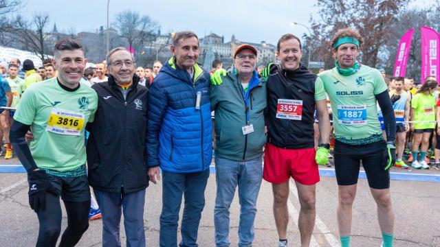 Fernando Fernández Gaitán fue homenajeado en la última edición de la San Silvestre. Foto: Javier Longobardo