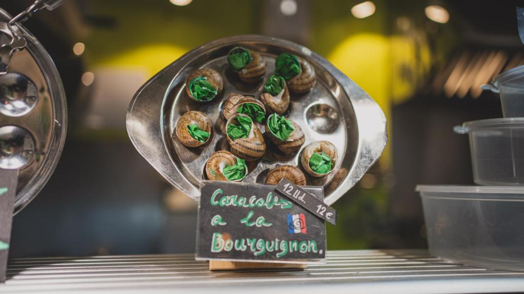 Caracoles a la Bourguignon.