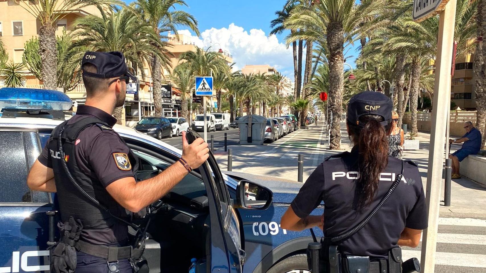 La Policía Local de Elche.