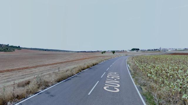 Imagen de la carretera en la que se ha producido el accidente. Foto: Google