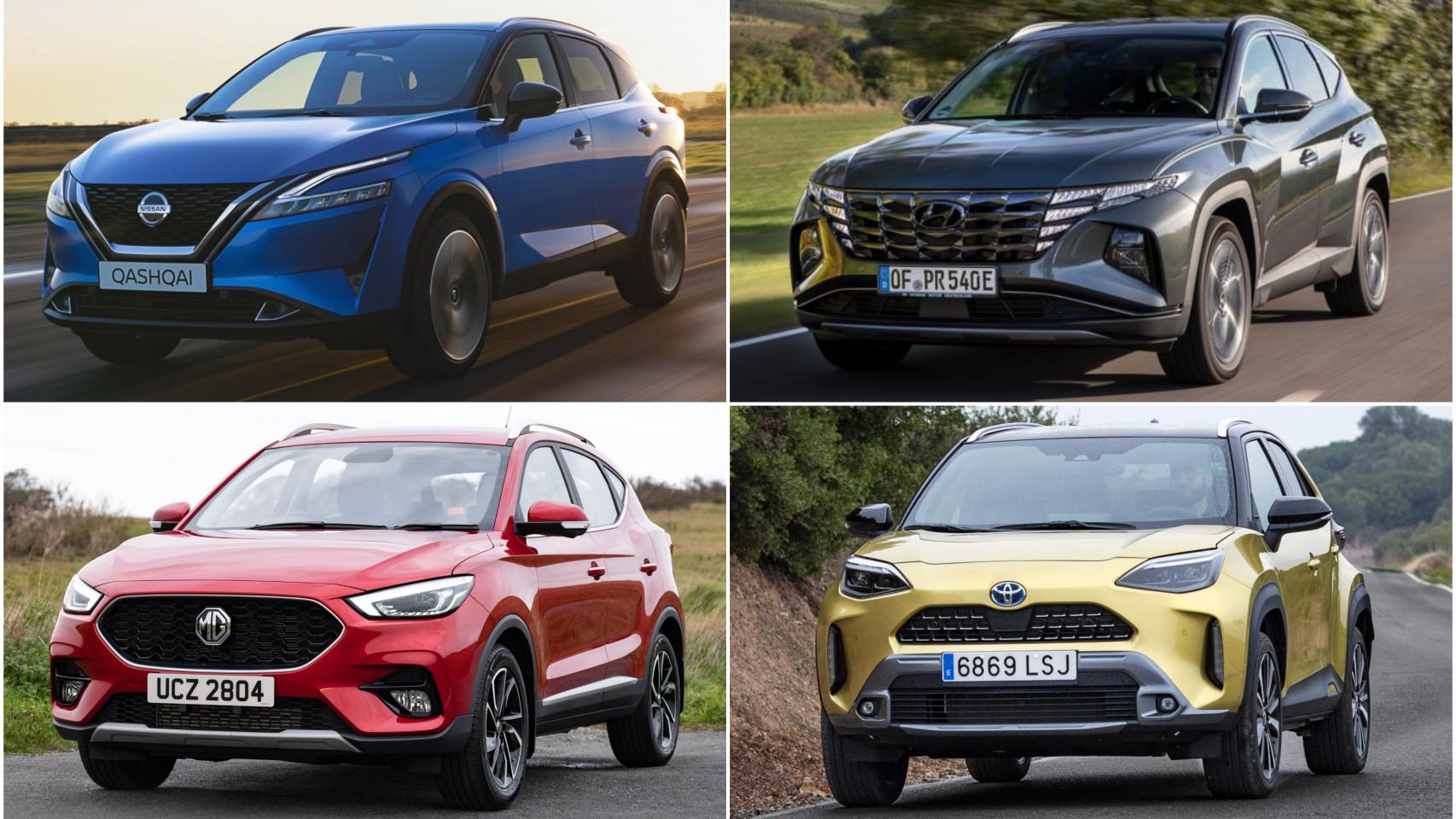 15 SUV preferidos por los españoles.