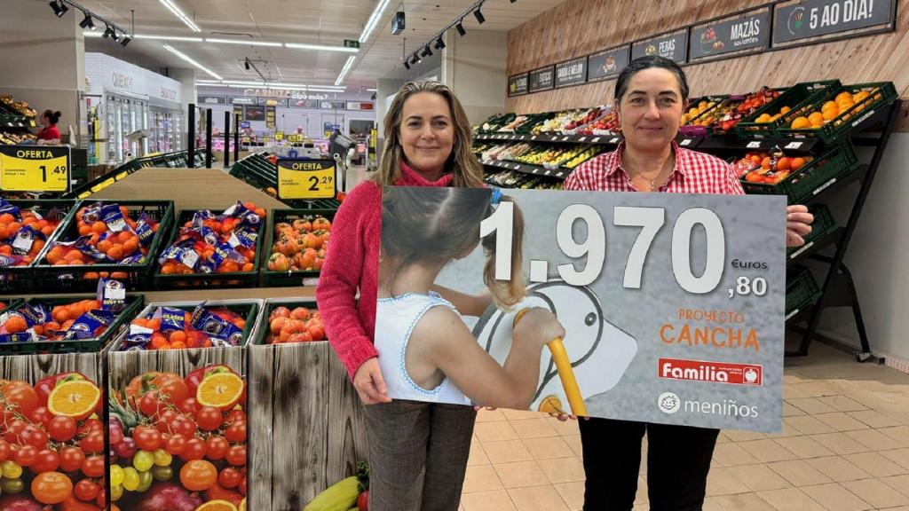 La gallega Vegalsa-Eroski recauda más de 4.000 euros para la protección de la infancia