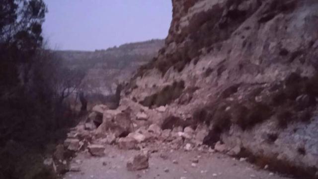 Imagen del desprendimiento.