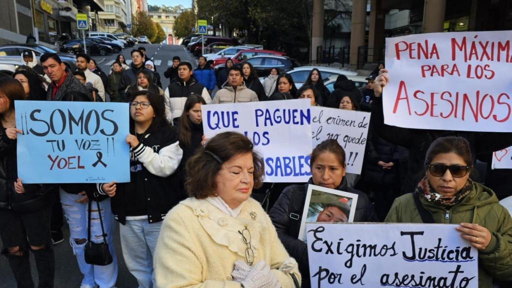 Imagen de archivo. Decenas de personas piden justicia por Yoel.