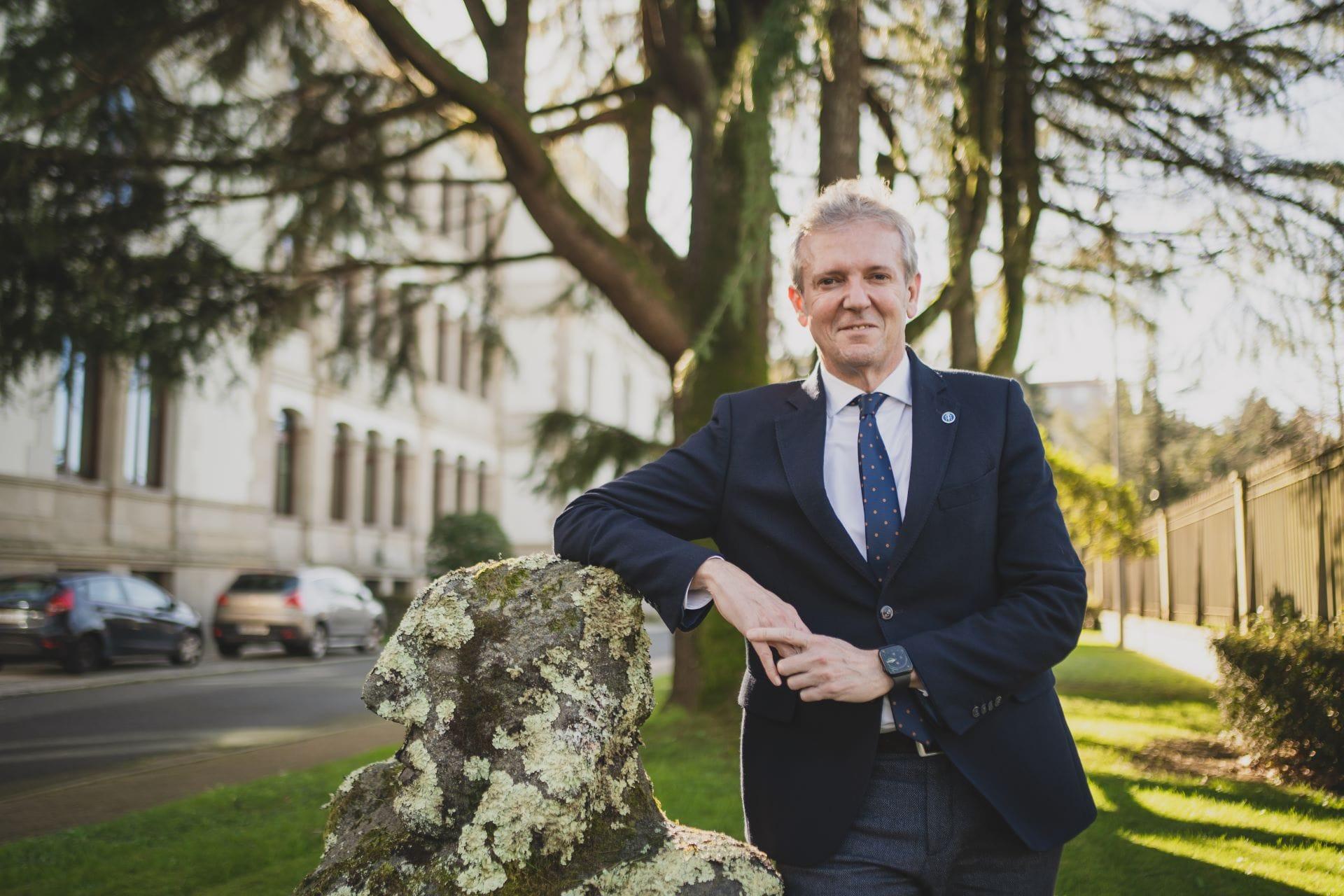 Alfonso Rueda, presidente de la Xunta de Galicia (Javier Carbajal)