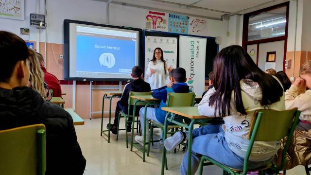 Una de las charlas del programa formativo Stay Healthy.
