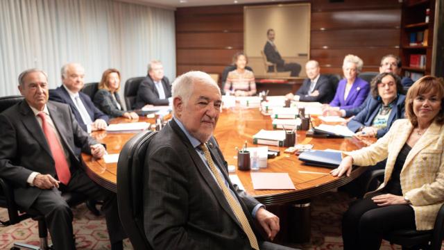 Reunión del pleno del Tribunal Constitucional del 16 de enero de 2024./