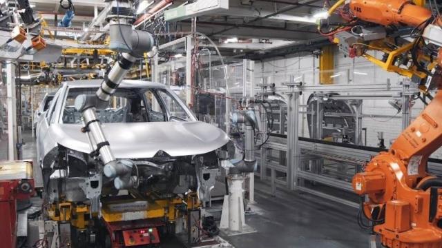 Planta de producción del Grupo PSA, en Madrid.