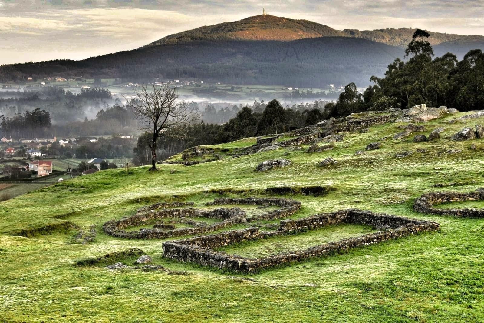 Castro de Castrolandín, Cuntis. Foto: Turismo Cuntis