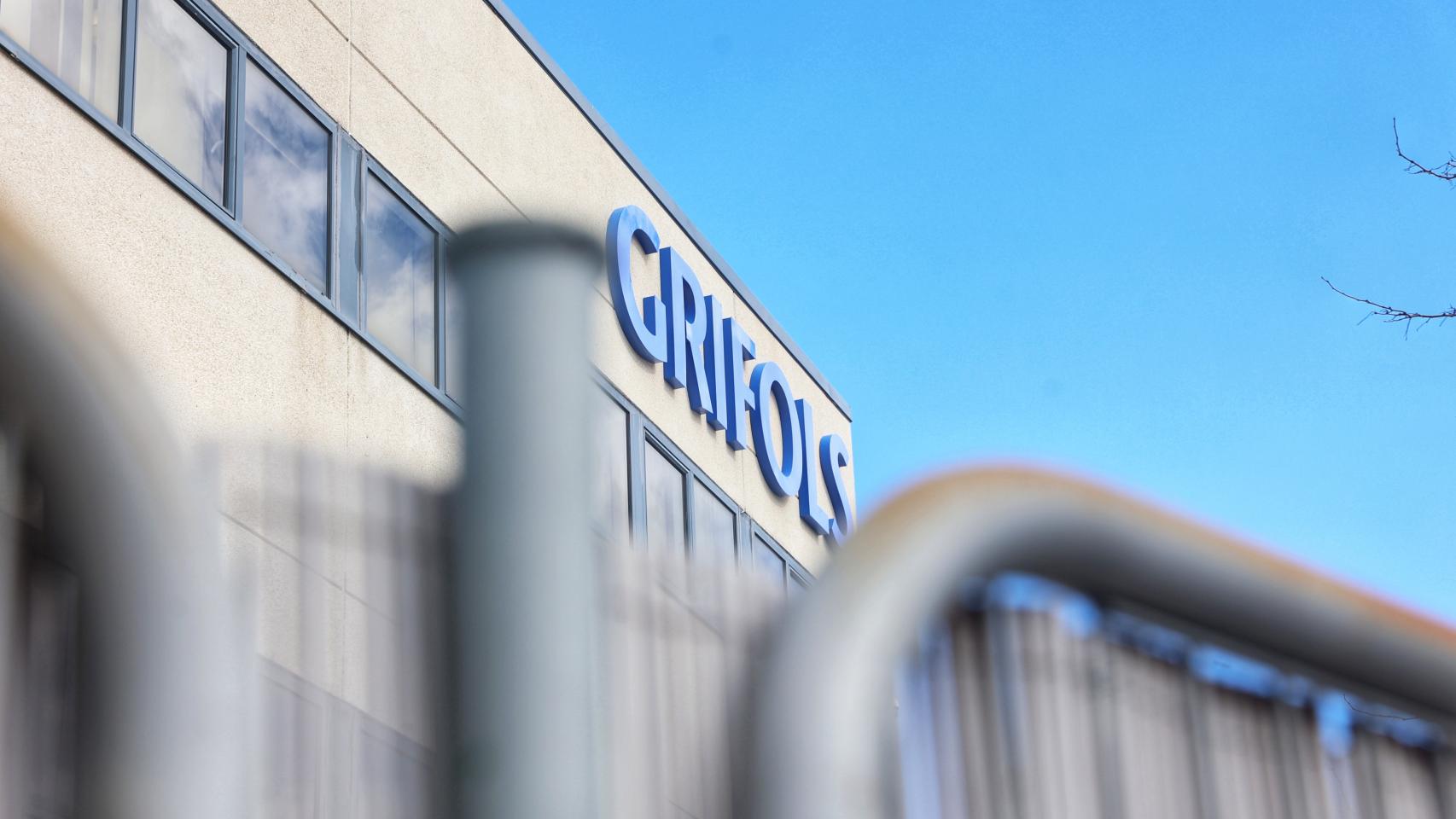 Fachada de la sede de Grifols en Coslada (Madrid).