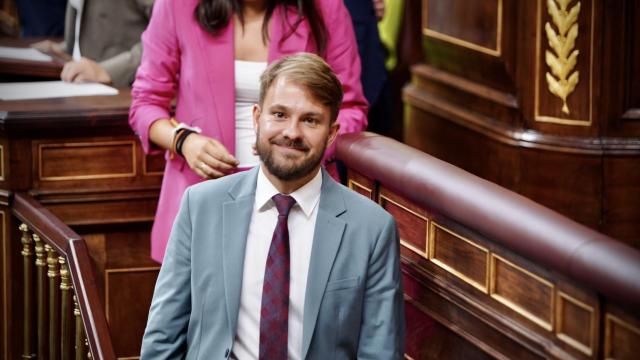Alberto Ibáñez, en el Congreso. EE