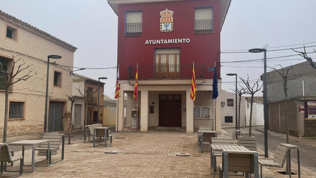 Imagen de la plaza donde se sitúa el Ayuntamiento este jueves.