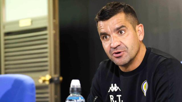 Rubén Torrecilla, en rueda de prensa, imagen de archivo.