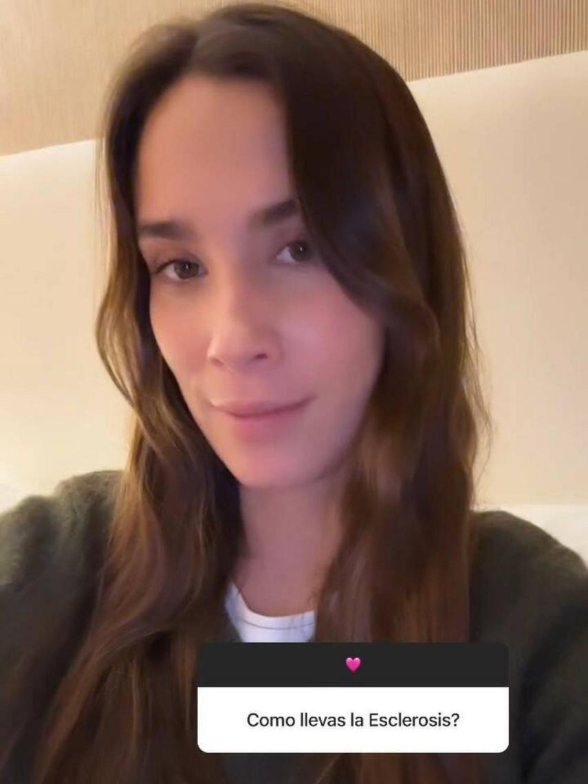 María Pombo ha vuelto a hablar de su enfermedad tras recibir una pregunta de un seguidor.