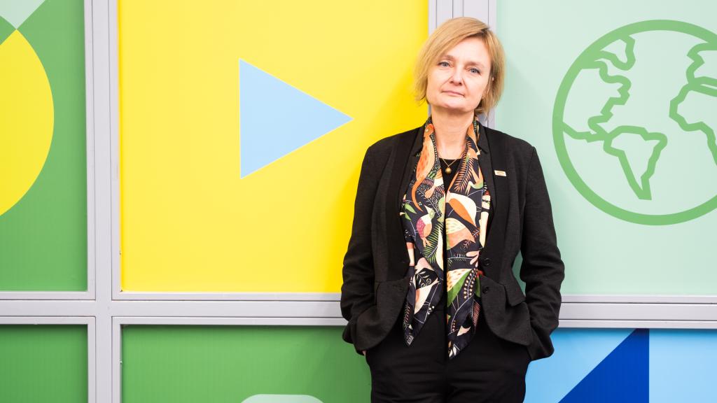 Retrato de Magdalena Skipper, editora jefa de la revista científica 'Nature'.