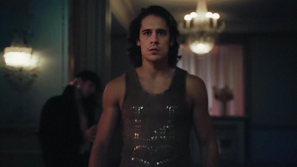 Martiño Rivas en el videoclip.