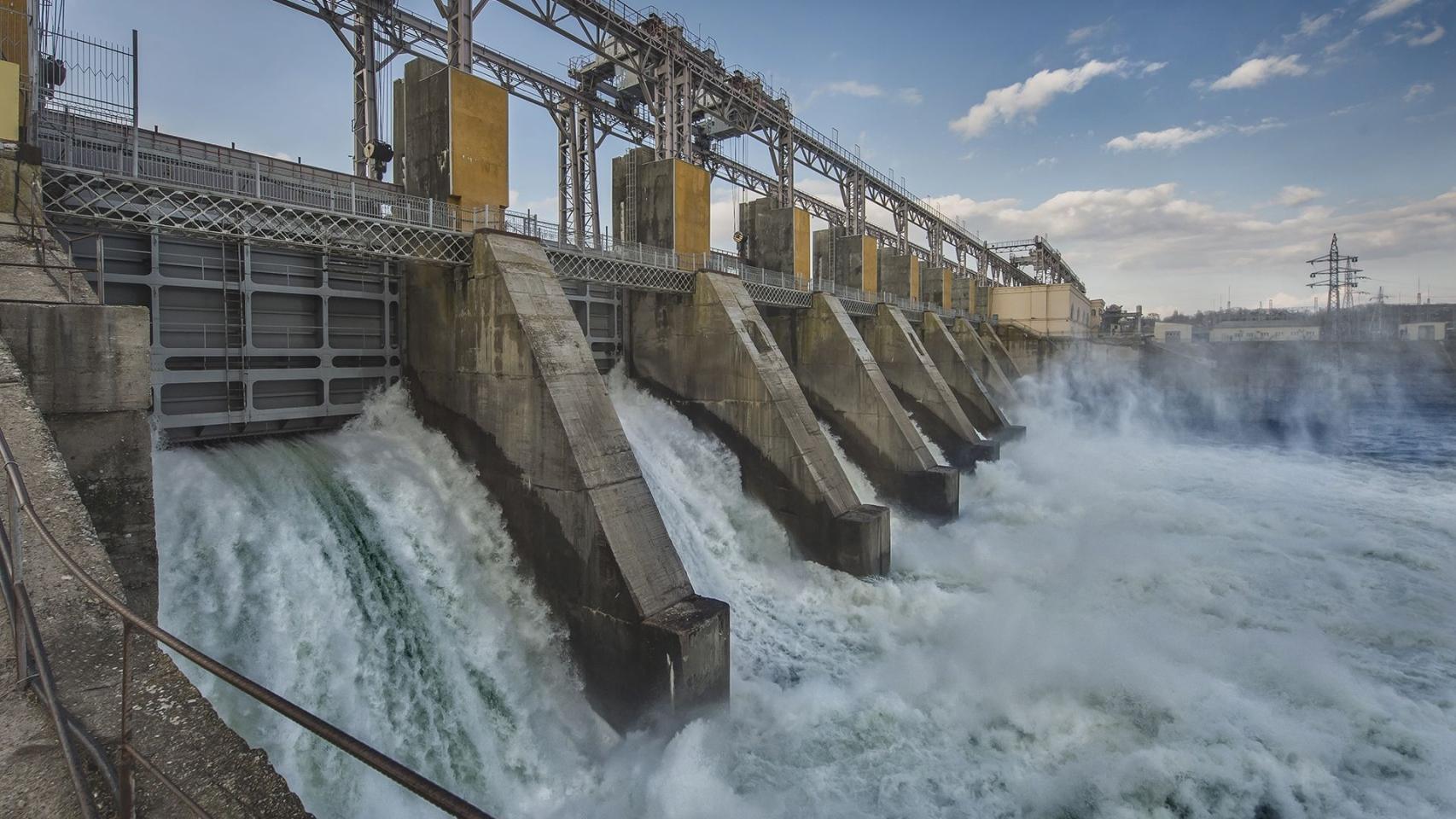 Central hidroeléctrica.