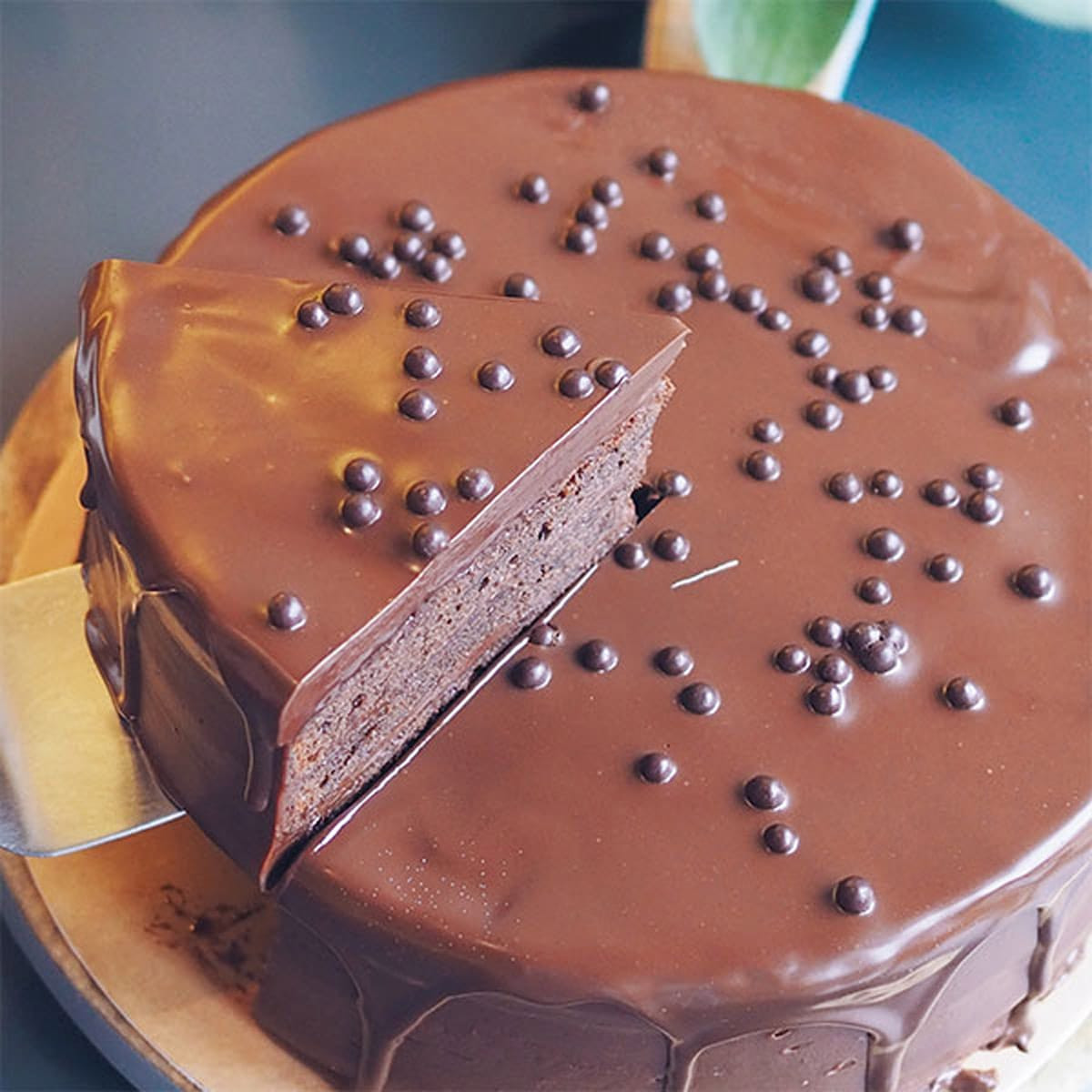 Tarta doble chocolate de Sémola.