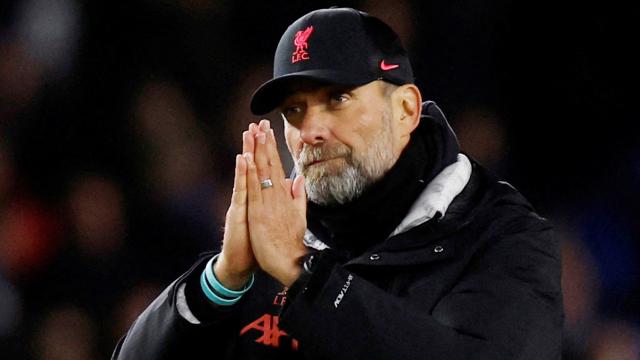 Klopp pide perdón a la afición del Liverpool.