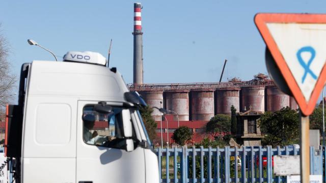 Fábrica de Alcoa en San Cibrao (Lugo)