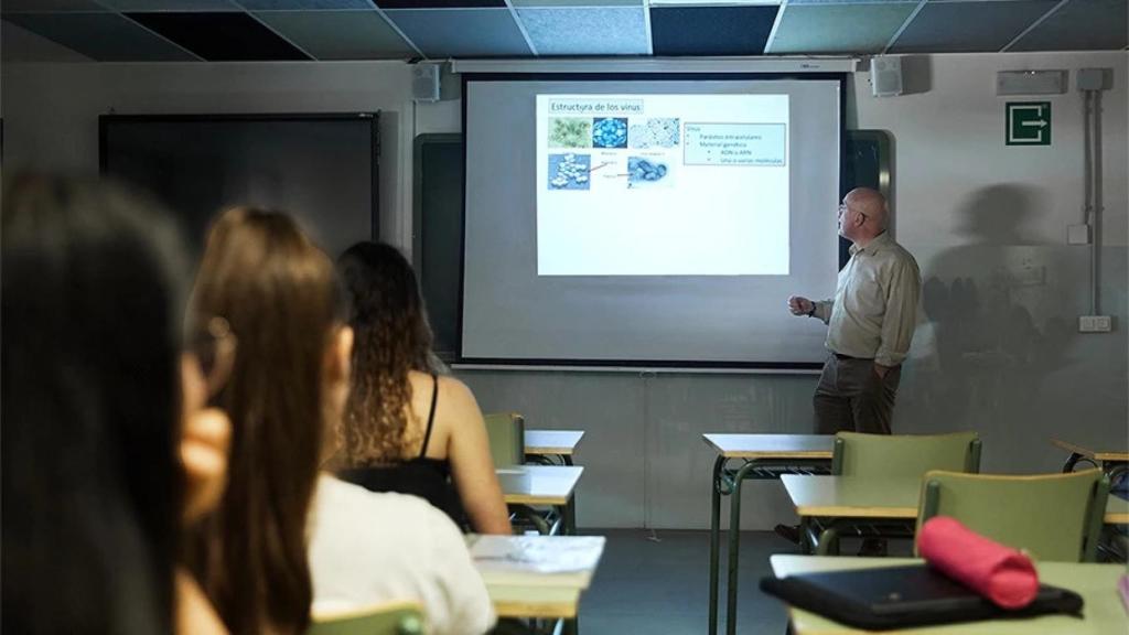 Imagen de archivo de una clase de FP.