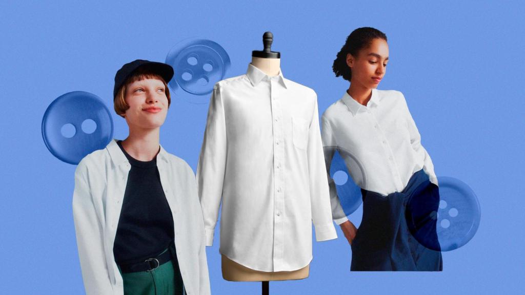 Montaje camisas blancas.