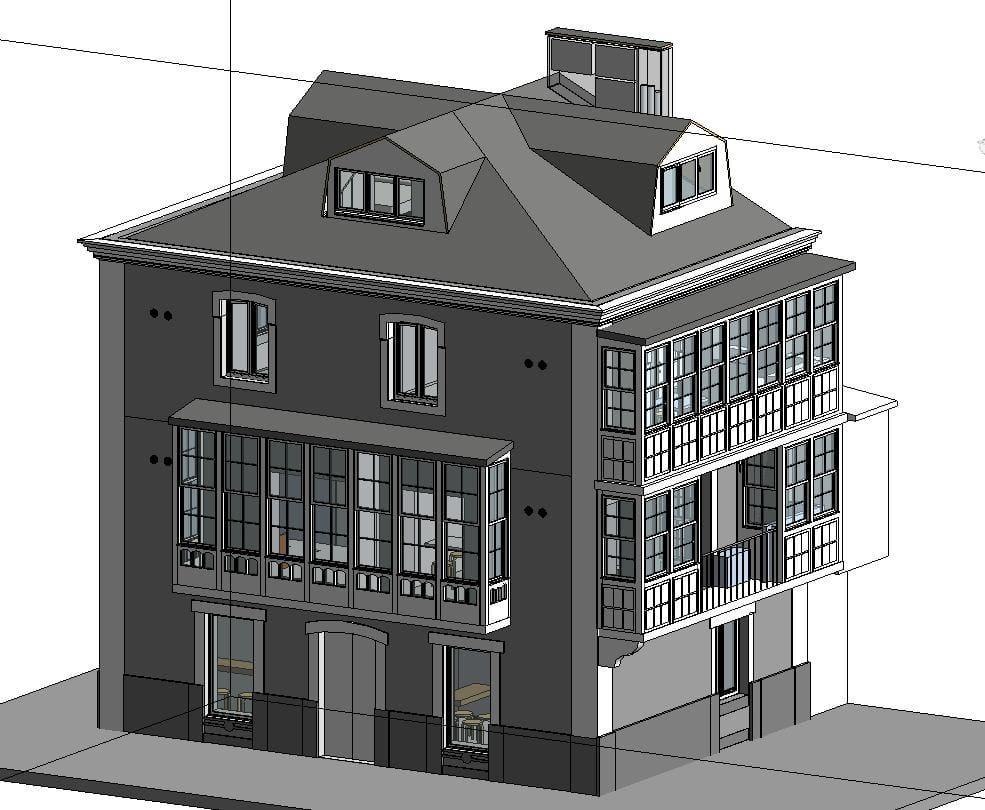 Así quedará el singular edificio de la Avenida Mugardos tras la reforma