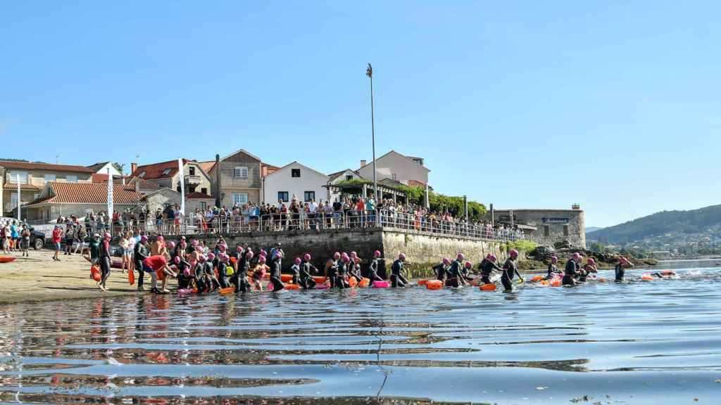 Travesía a nado Illa de Tambo – Concello de Poio.