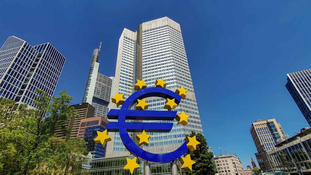 Sede del Banco Central Europeo en Frankfurt, Alemania.