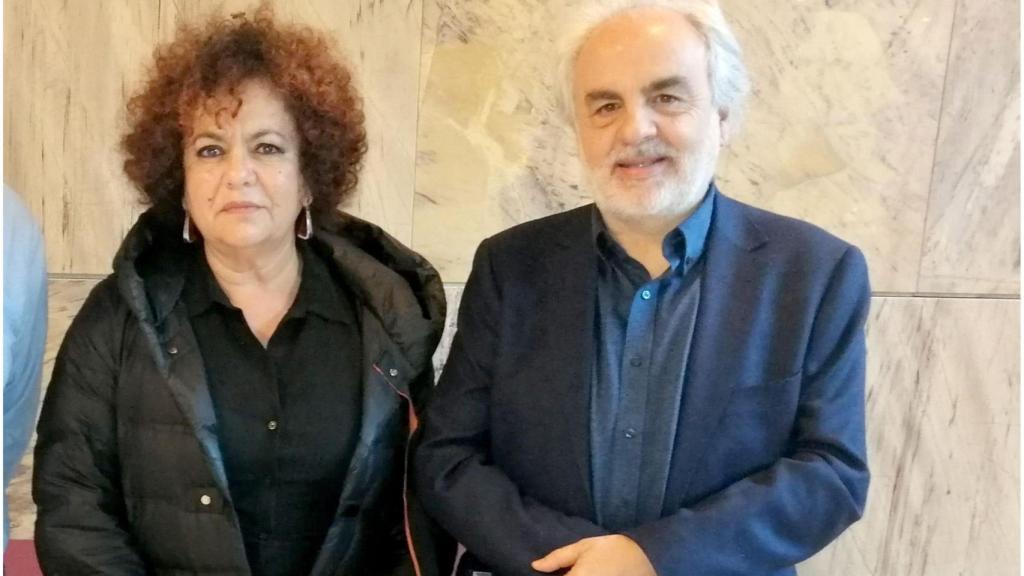 Marta del Arco y Valentín Escudero