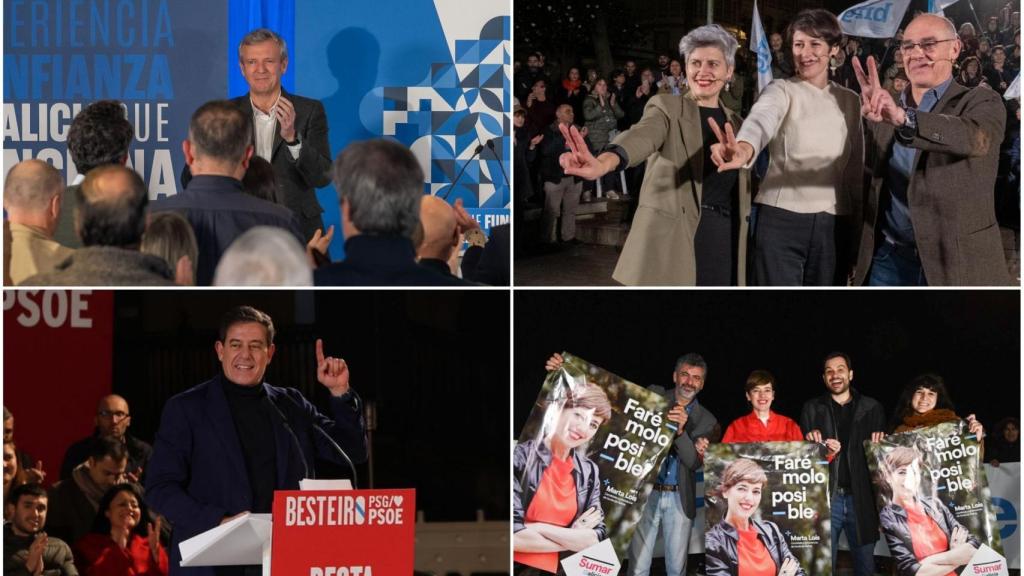 Pistoletazo de salida a la campaña electoral en Galicia: comienza la carrera hacia el 18-F