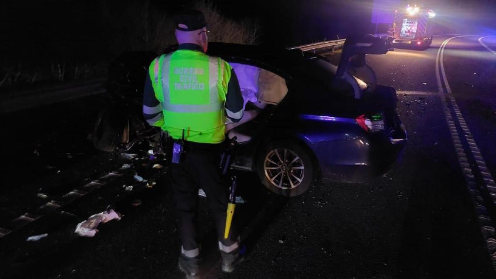 Accidente mortal en Monforte de Lemos.