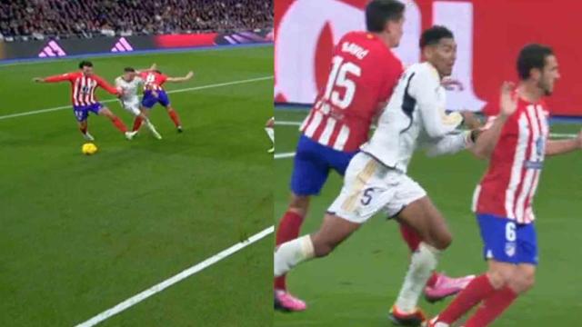 Dos posibles penaltis no pitados a favor del Real Madrid