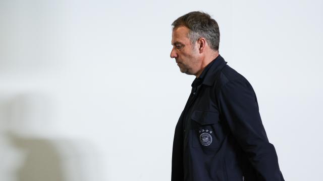 Hansi Flick, durante su etapa como seleccionador de Alemania