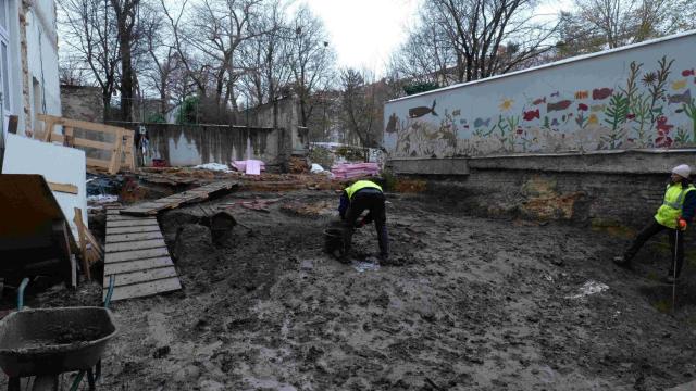 Tareas de excavación en Viena