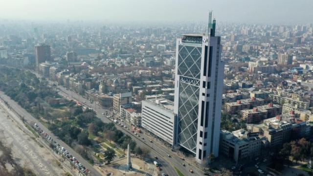 Sede de Telefónica en Chile.