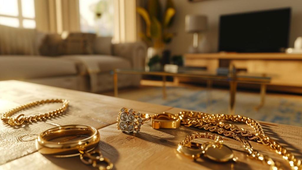 Trucos sencillos para limpiar joyas de oro